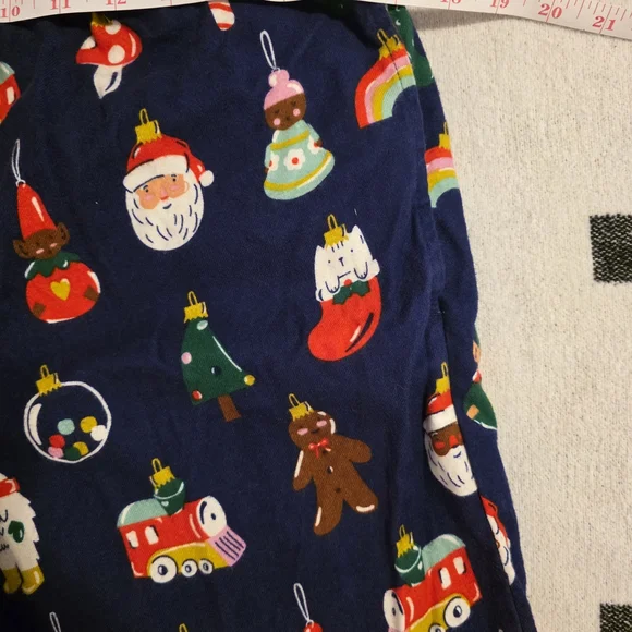 Hanna Andersson Festive Holiday Print Pajama Pants - Picture 3 of 3